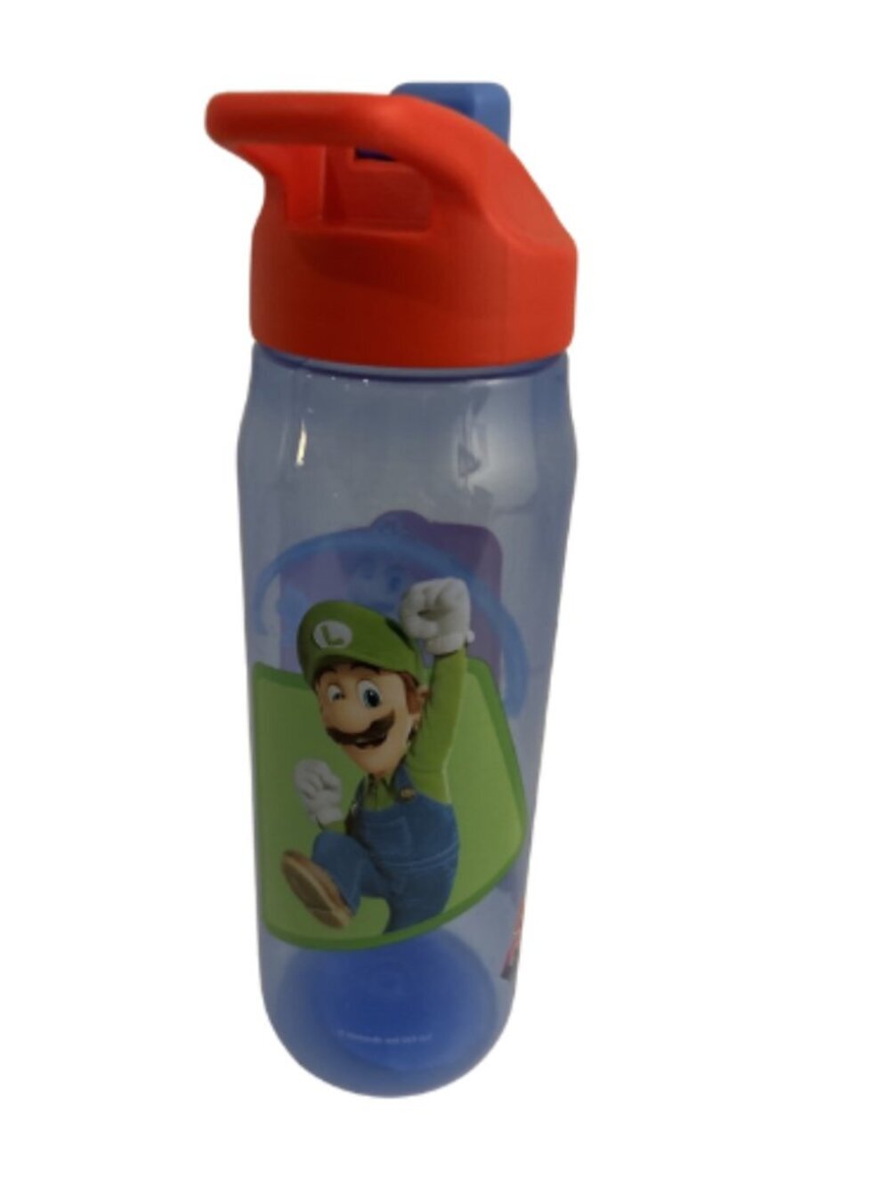 Super Mario Galaxy Water Bottle 20oz Kids ZAK Flip Top Dishwasher Safe NEW